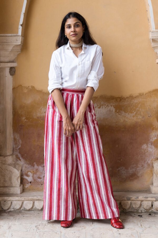 Studio 54 Pant in Barbershop Stripe