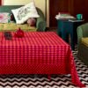 Tangerine Shakarpara Tablecloth