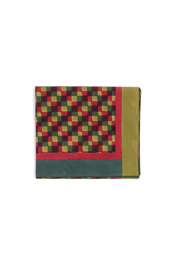 Forest Checkaroo Tablecloth