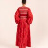 Bebe Dress in Pomegranate Picket