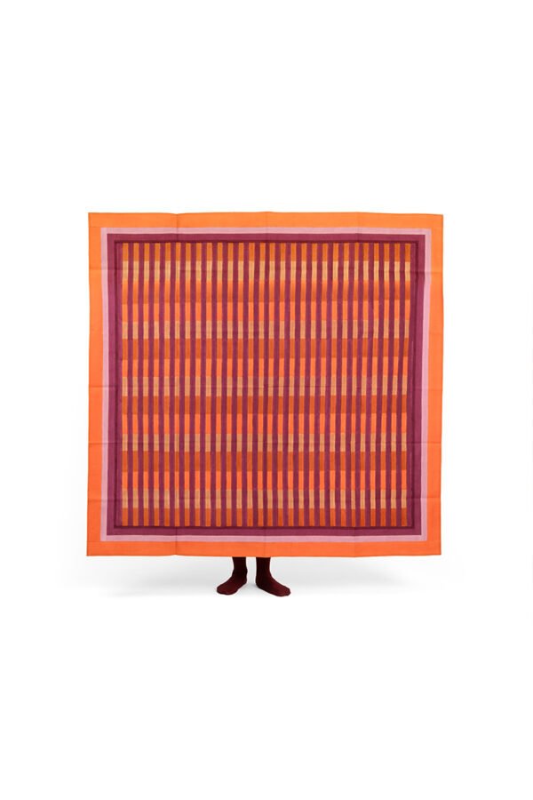 Dusk Broken Stripe Tablecloth