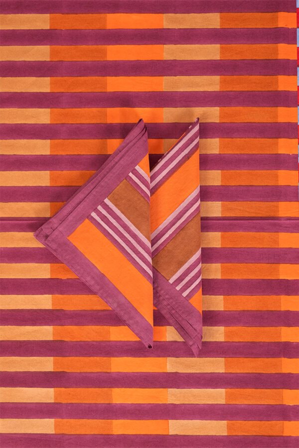 Dusk Rug Stripe Napkin