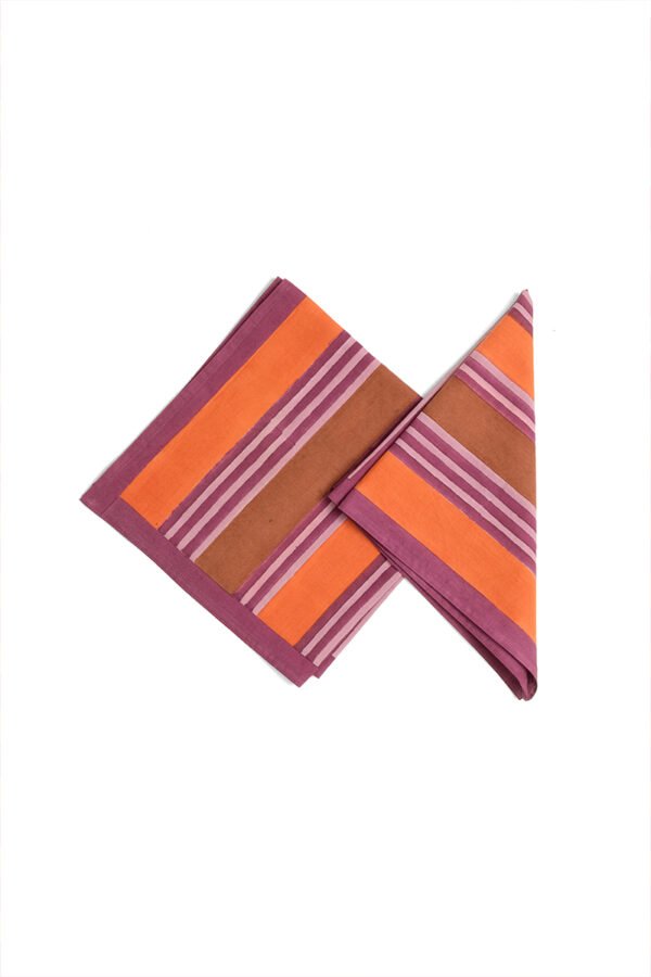 Dusk Rug Stripe Napkin