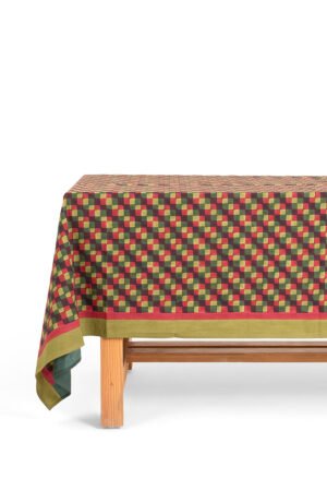 Forest Checkaroo Tablecloth