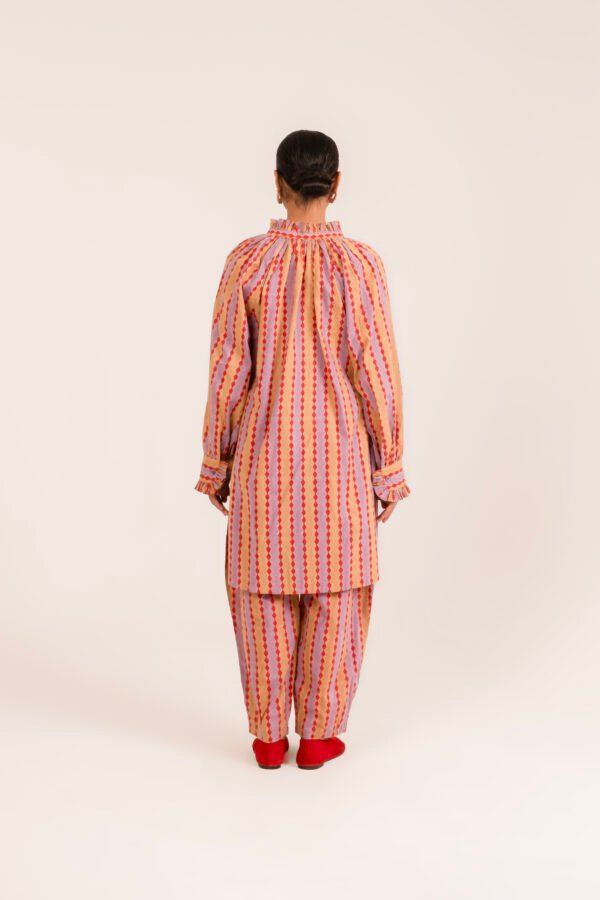 Shae Kurta in Jaipur Diamond Stripe Shae Kurta in Jaipur Diamond Stripe