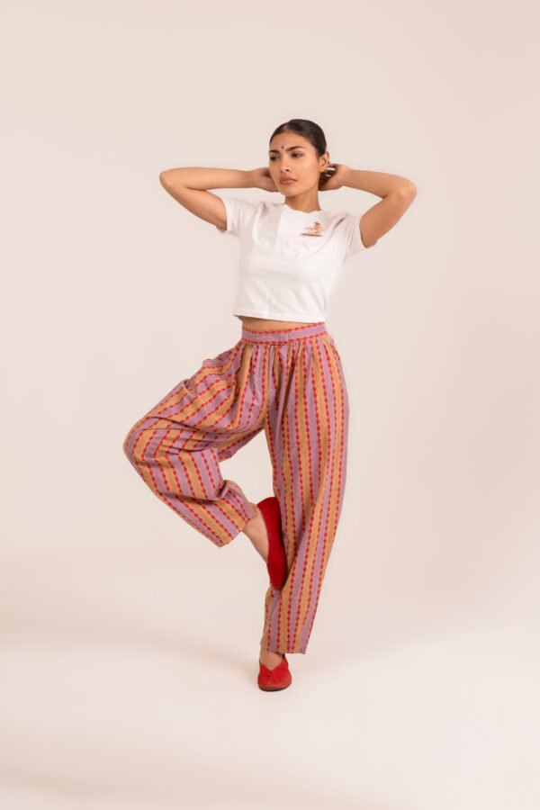Ballon Pant in Jaipur Diamond Stripe Ballon Pant in Jaipur Diamond Stripe