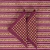 Purple Check Napkin