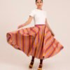 Midi Shakoon Skirt in Sunshine Rug Stripe Midi Shakoon Skirt in Sunshine Rug Stripe