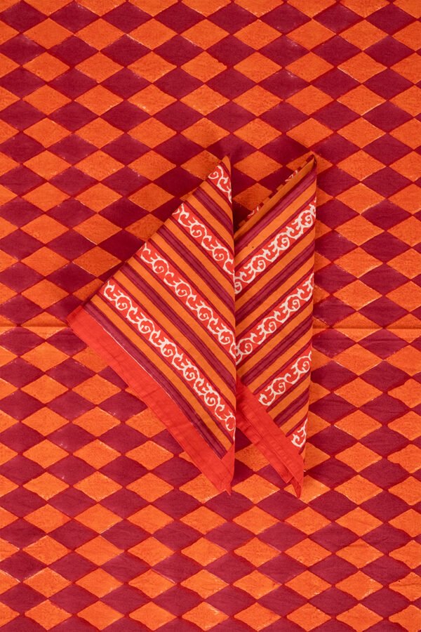 Tangerine Orient Napkin