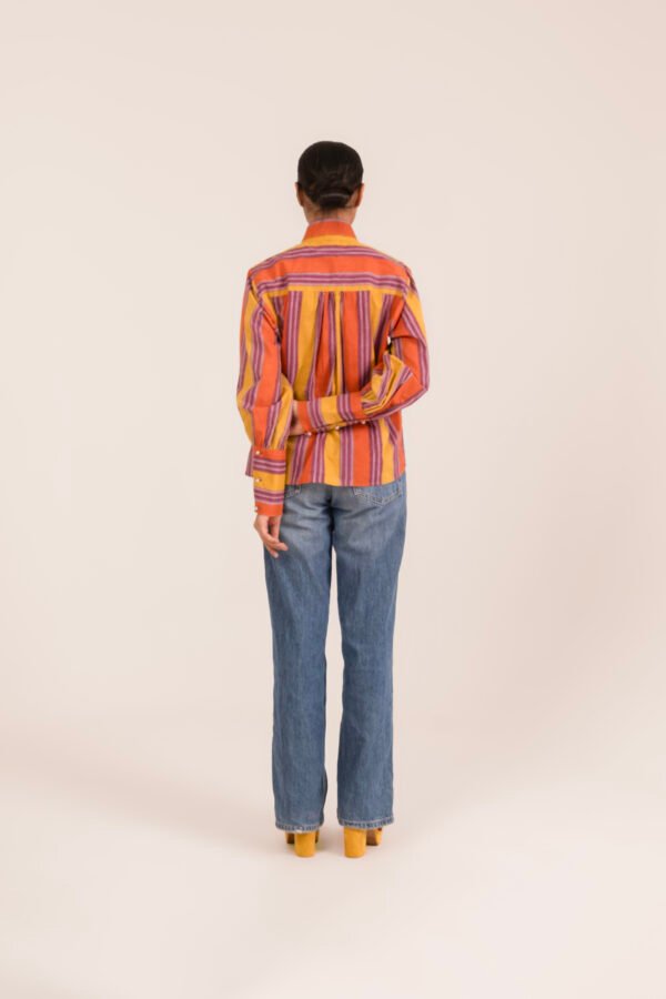 Mehek Shirt in Sunshine Rug Stripe