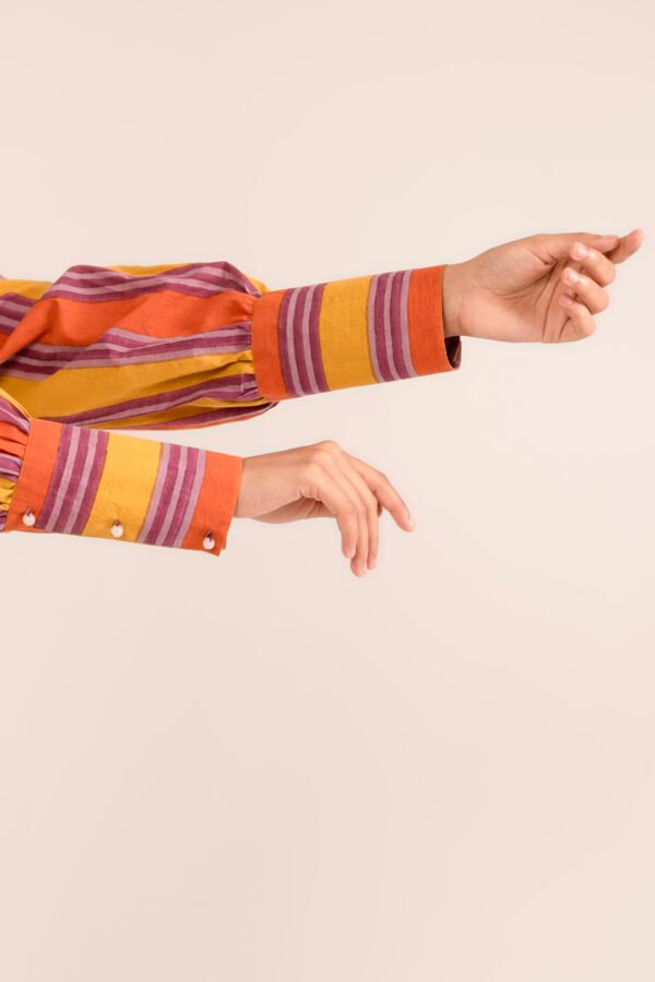 Mehek Shirt in Sunshine Rug Stripe