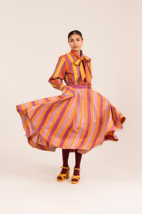 Mehek Shirt in Sunshine Rug Stripe