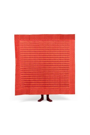 Tangerine Shakarpara Tablecloth