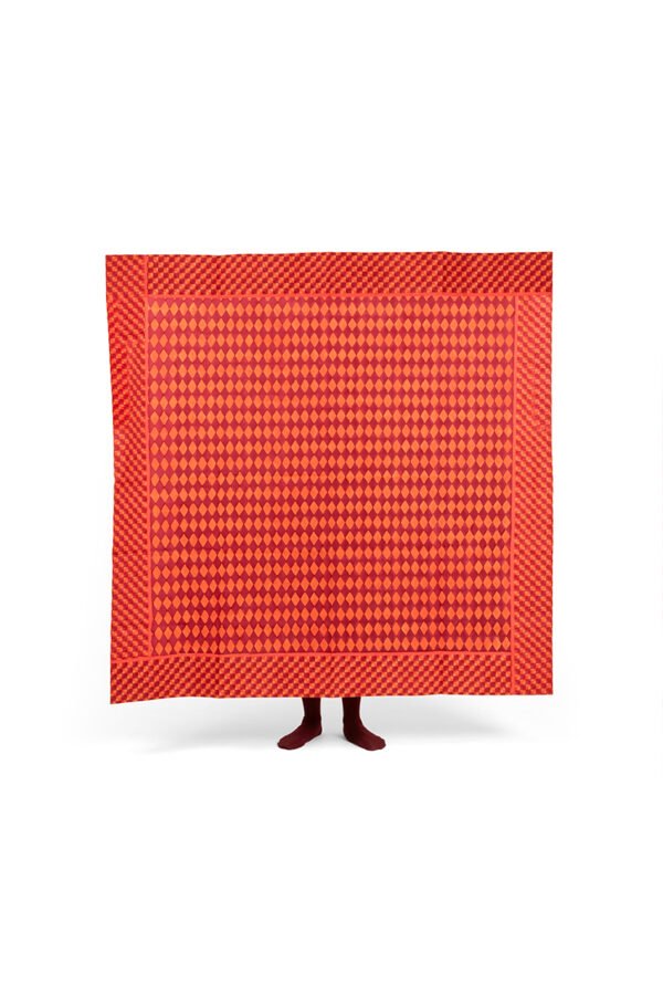 Tangerine Shakarpara Tablecloth