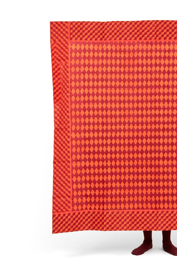 Tangerine Shakarpara Tablecloth