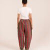 Ballon Pant in Watermelon Rug Stripe