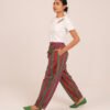 Ballon Pant in Watermelon Rug Stripe