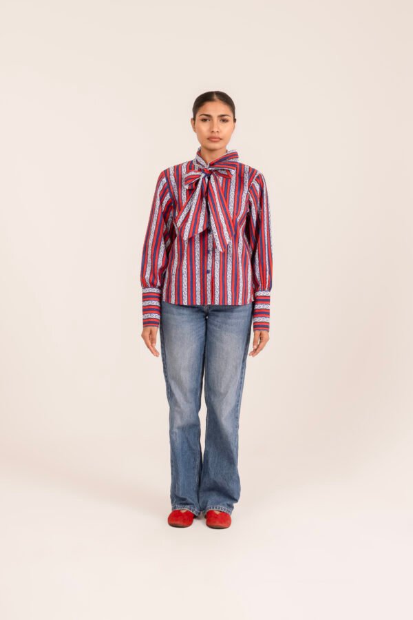 Mehek Shirt in Filigree Stripe