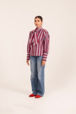 Mehek Shirt in Filigree Stripe
