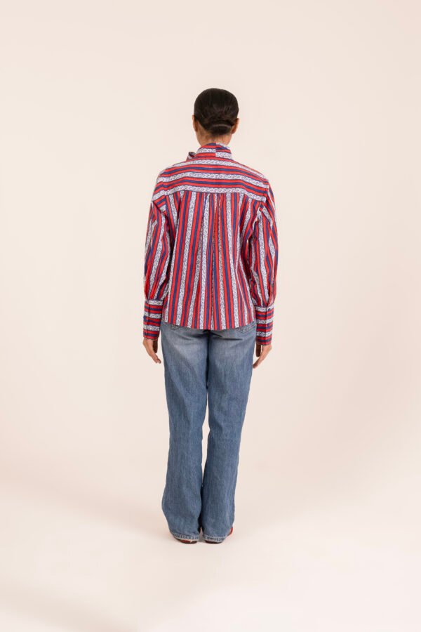 Mehek Shirt in Filigree Stripe