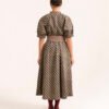 Sara Dress in Forest Berry Checkaroo