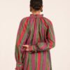 Shae Kurta in Watermelon Rug Stripe