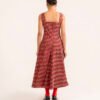 Shaive Dress in Red Erin Stripe Shaive Dress in Red Erin Stripe